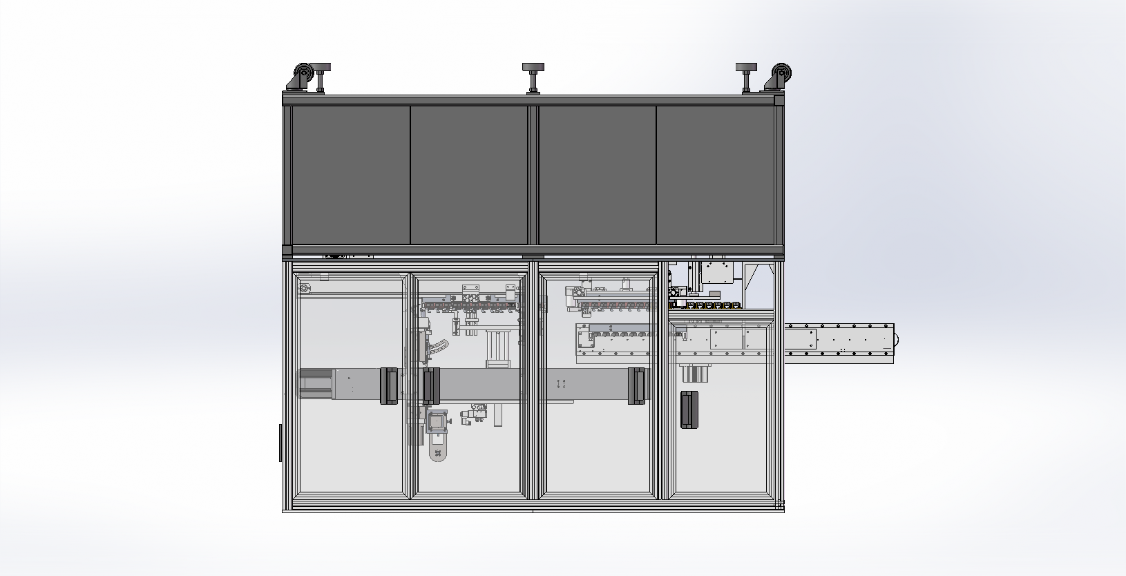马达线束焊线机总装