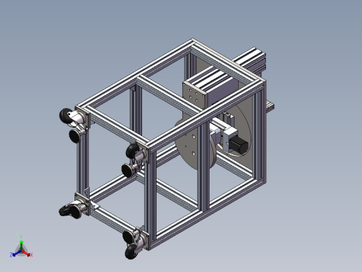 2022.06月-旋转点胶机sw18可编辑正等轴测缩略图