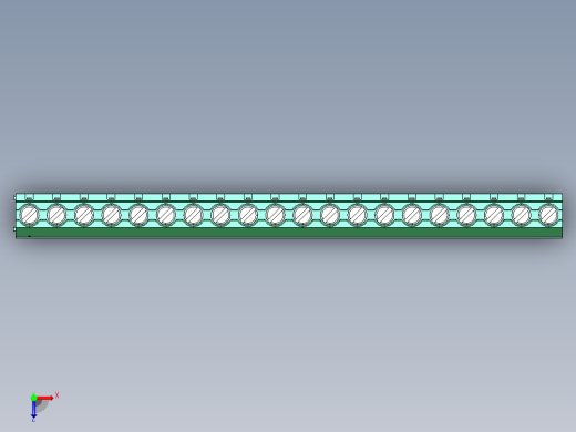DEGSON DG636 系列 6.357.629.52mm 接线端子-DG636-7.62-20P-14-00AH俯视缩略图