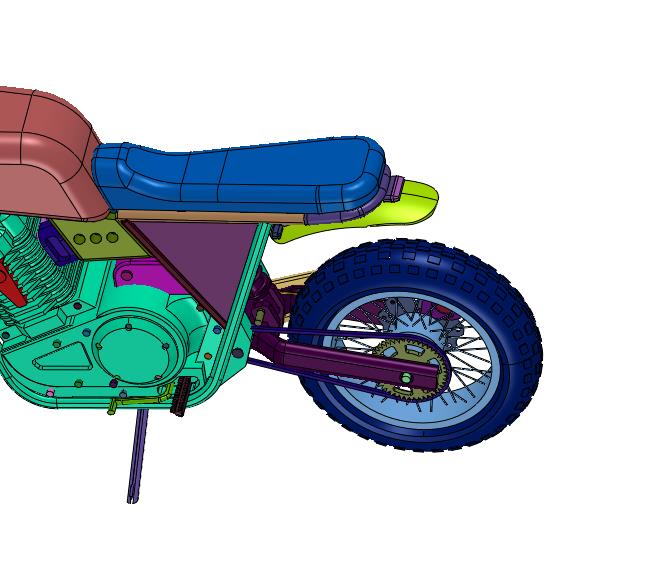 小排量Bratstyle摩托车