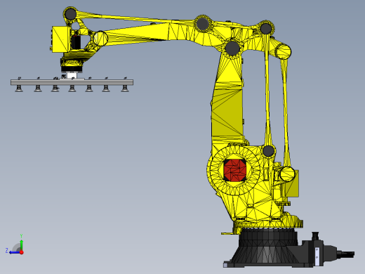 吸盘机械臂右视缩略图