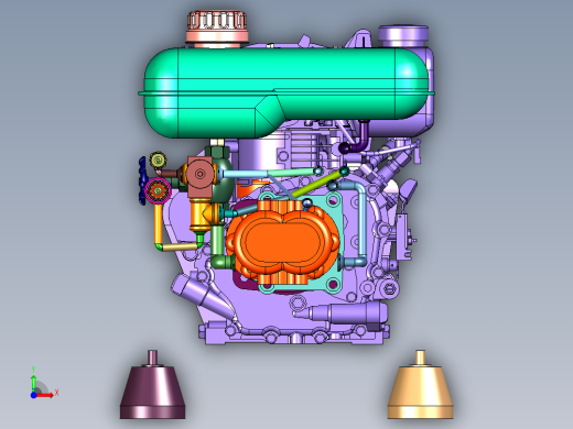 轻便式汽油驱动消防液压机动泵前视缩略图