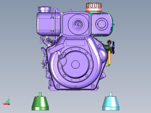 轻便式汽油驱动消防液压机动泵后视缩略图