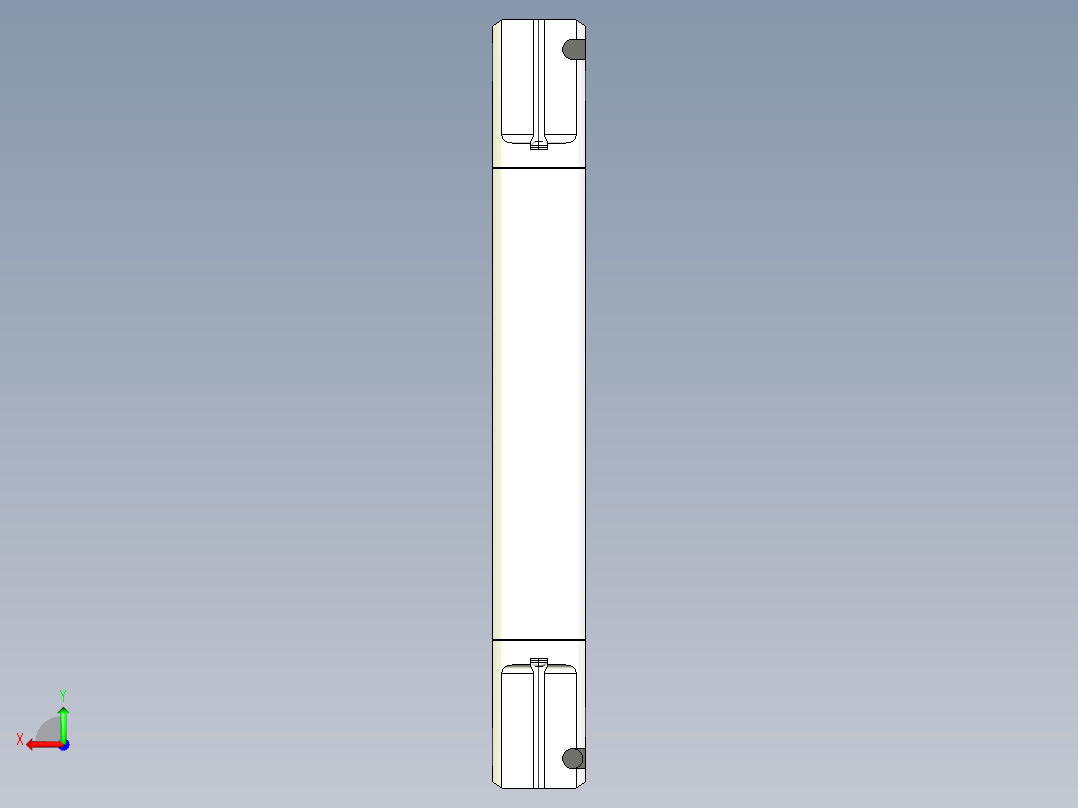 基恩士SL-V12H(S)_R_kc图纸模型后视图