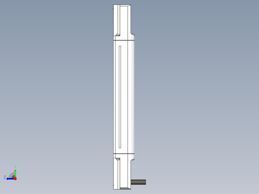 基恩士SL-V12H(S)_R_kc图纸模型右视缩略图