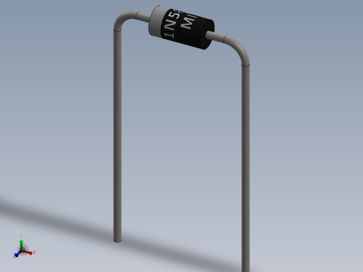 电容器 二极管 电阻器-Schottky Diode 1N5818