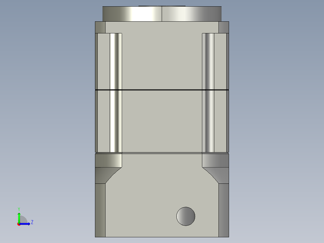 斜齿孔PGH090-L2 19-70-90-M5.STEP左视图