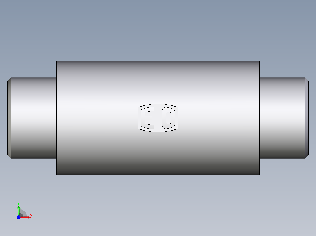 卡套式工业通用硬管接头EO_Weld_bulkhead_fitting_ESV12SX前视图