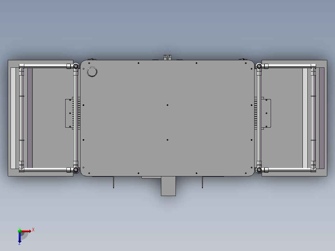 B11_旋转镭雕设备俯视图