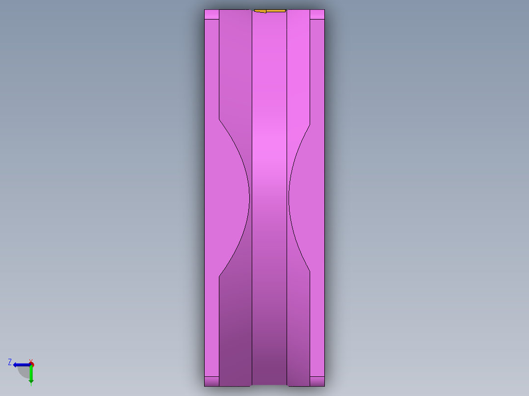 散热风扇120x120x38左视图