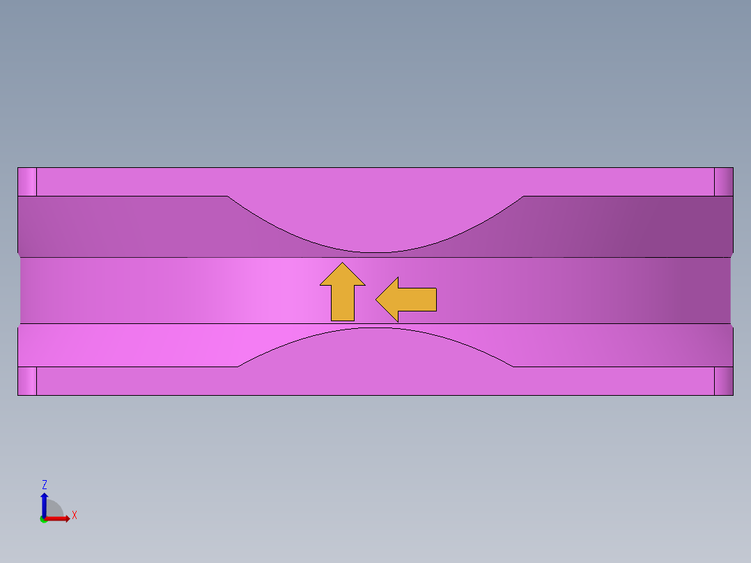 散热风扇120x120x38俯视图