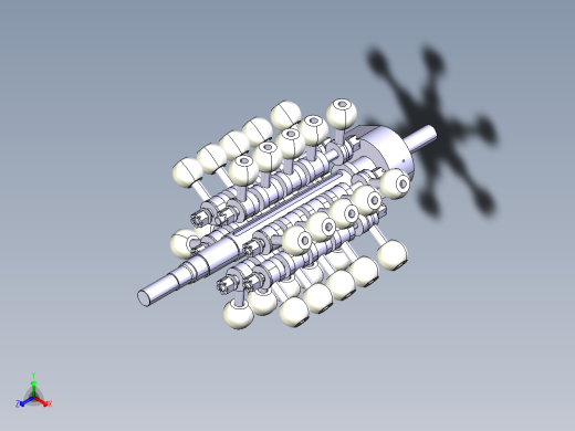 PC0806锤式破碎机设计【转子CATIA三维】-优秀设计
