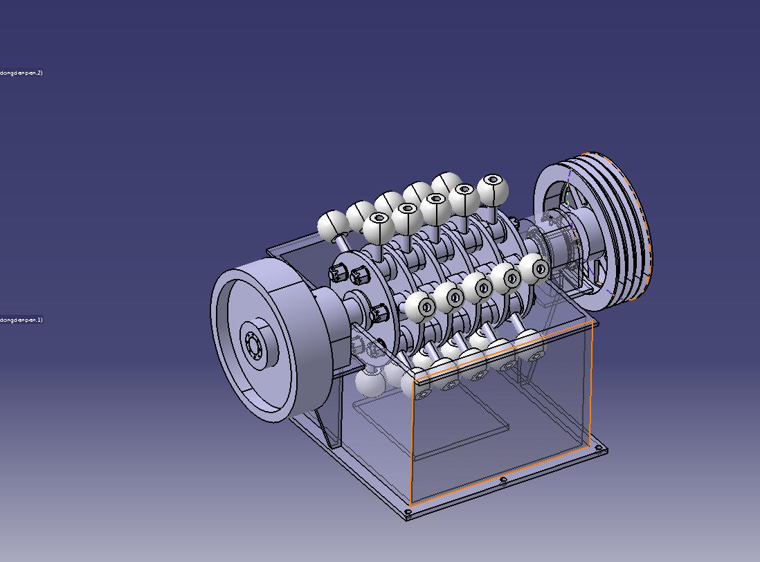 PC0806锤式破碎机设计【转子CATIA三维】-优秀设计