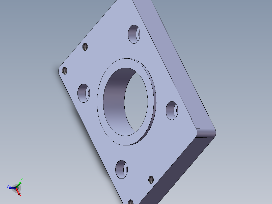 模组KK-60-F5 42步进电机板.SLDPRT