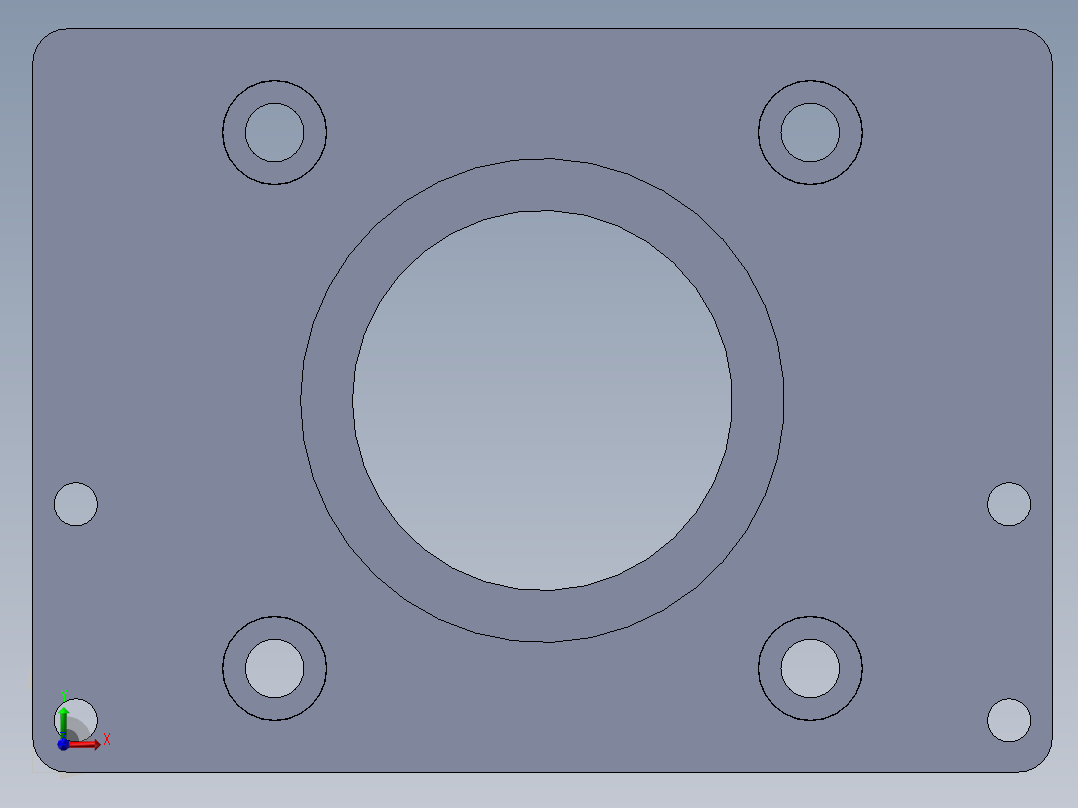 模组KK-60-F5 42步进电机板.SLDPRT前视图