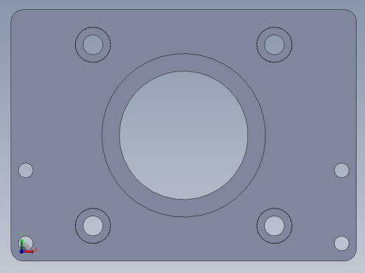 模组KK-60-F5 42步进电机板.SLDPRT前视缩略图