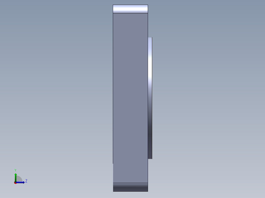 模组KK-60-F5 42步进电机板.SLDPRT左视图