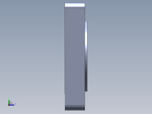 模组KK-60-F5 42步进电机板.SLDPRT左视缩略图