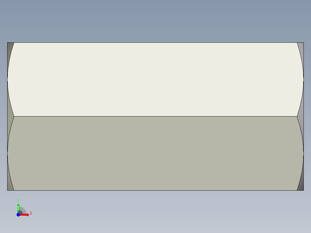 螺母-Nut_M20-100-50-30-30.stp前视图