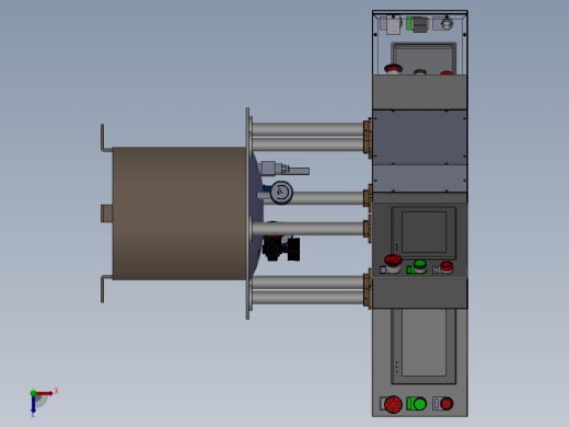 胶桶显示器俯视缩略图
