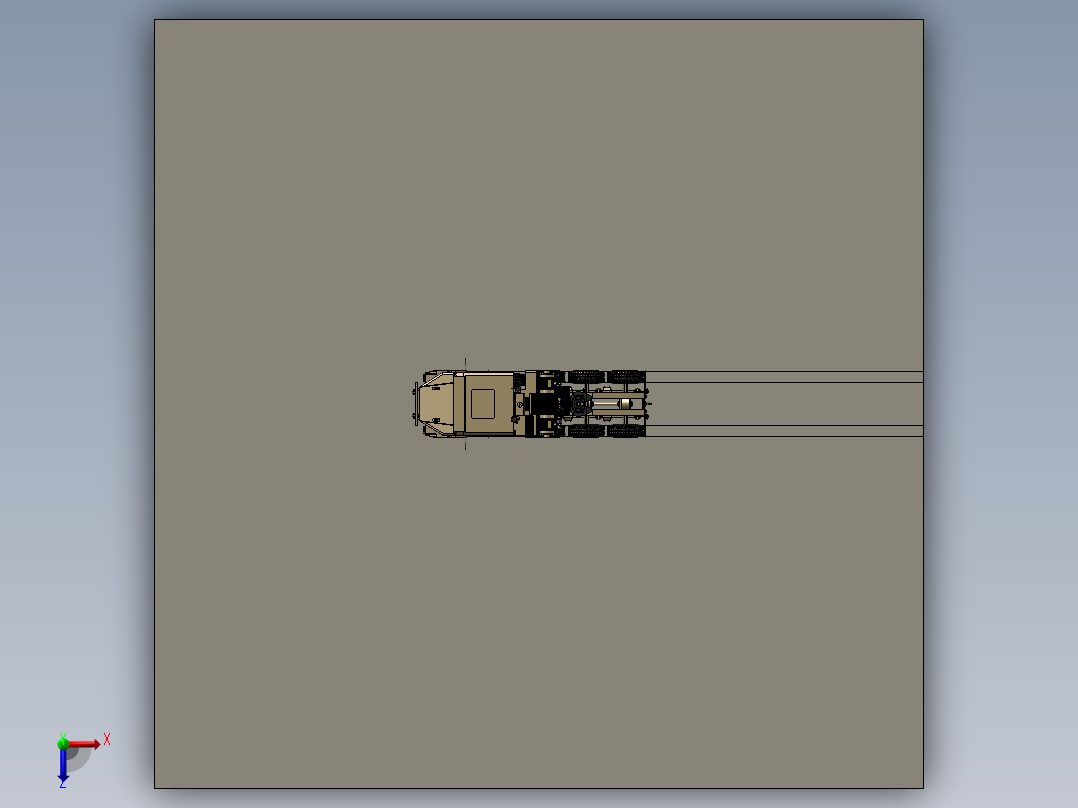 奥什科什大货车俯视图