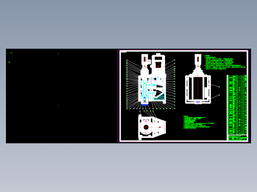 TH5252加工中心主轴结构设计