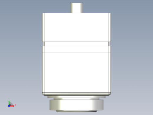 位置顯示器5563-3D多系列多零件图纸模型前视缩略图