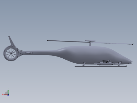 直升飞机 飞机模型设计 (72)后视缩略图