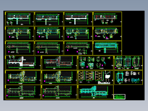 某地区教学楼审查后图纸