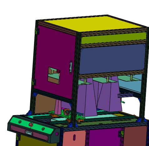 塑胶件尺寸外观视觉检测设备