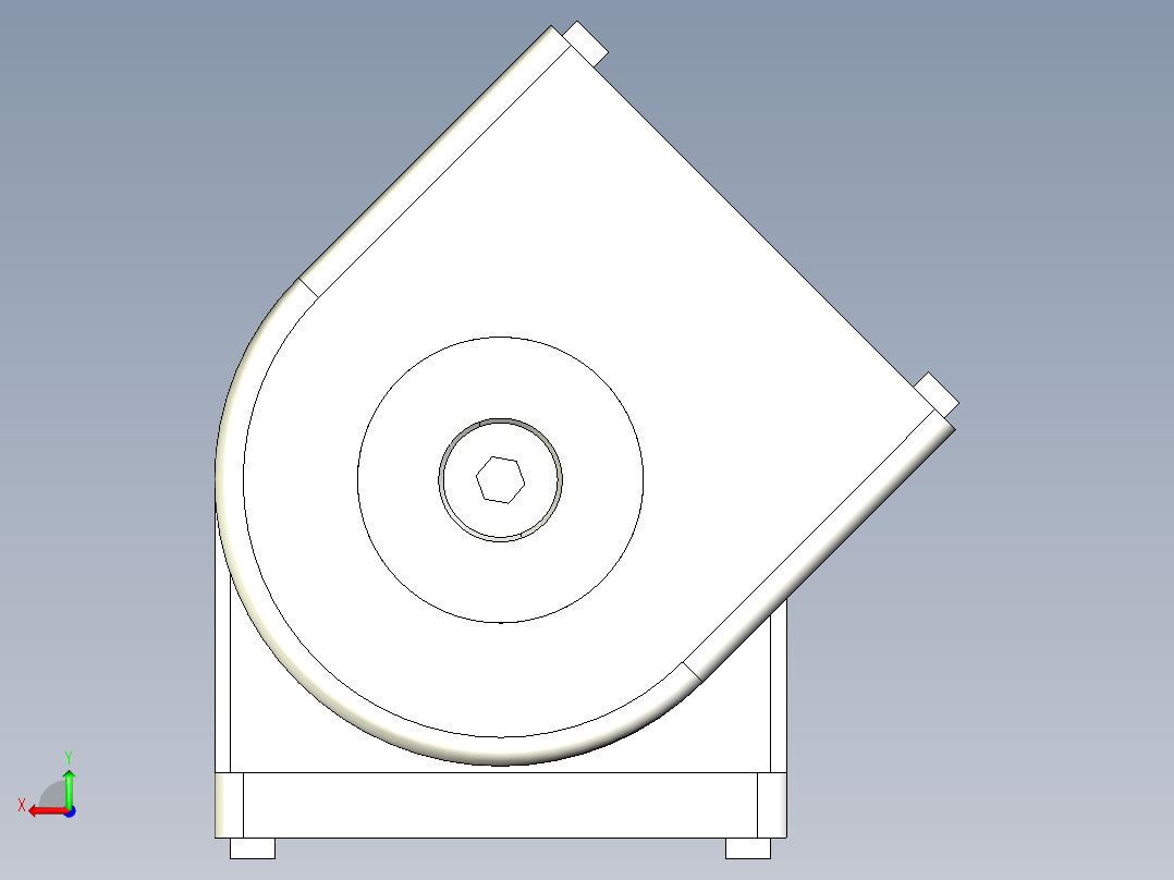 型材-BR 40X80 PIVOT JOINT KJN4080J后视图