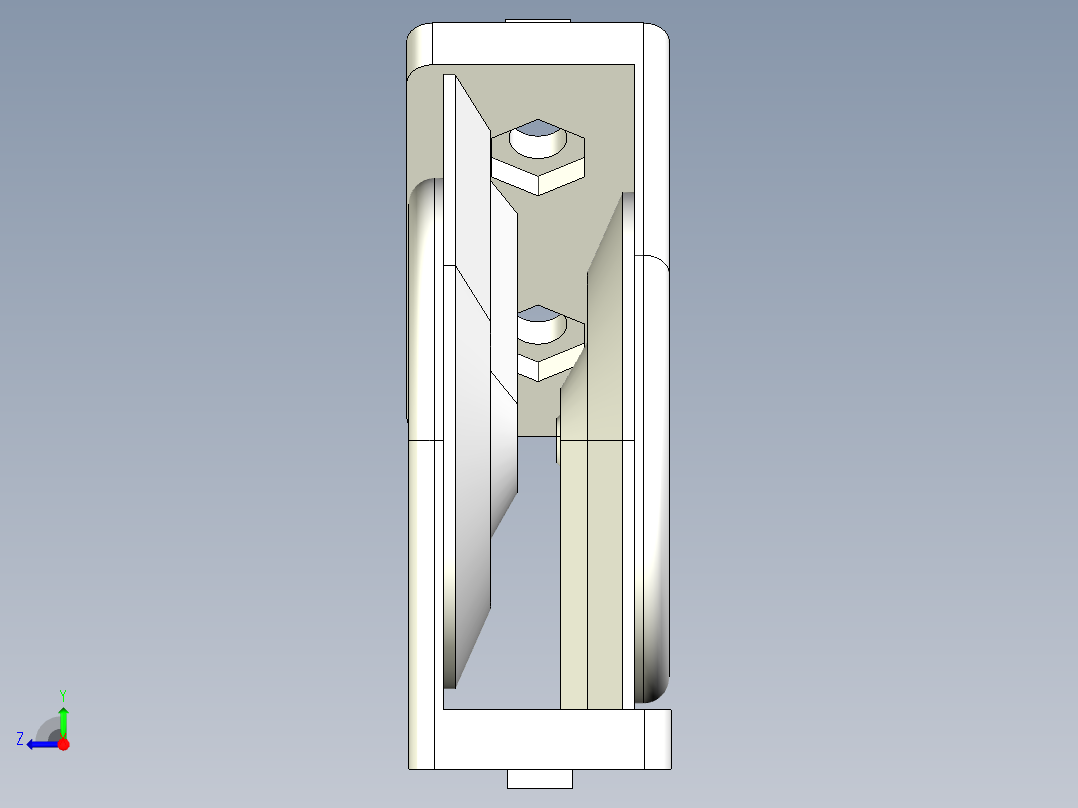 型材-BR 40X80 PIVOT JOINT KJN4080J右视图