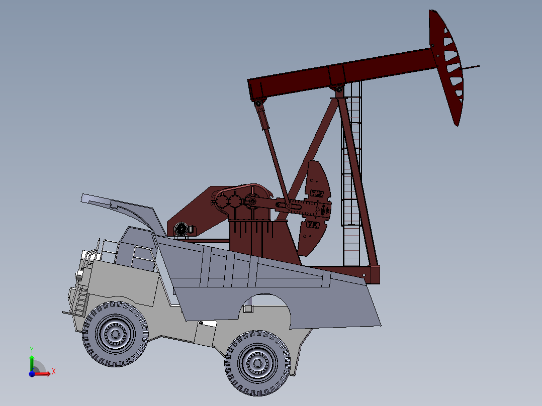移动式挖煤机sw18前视图