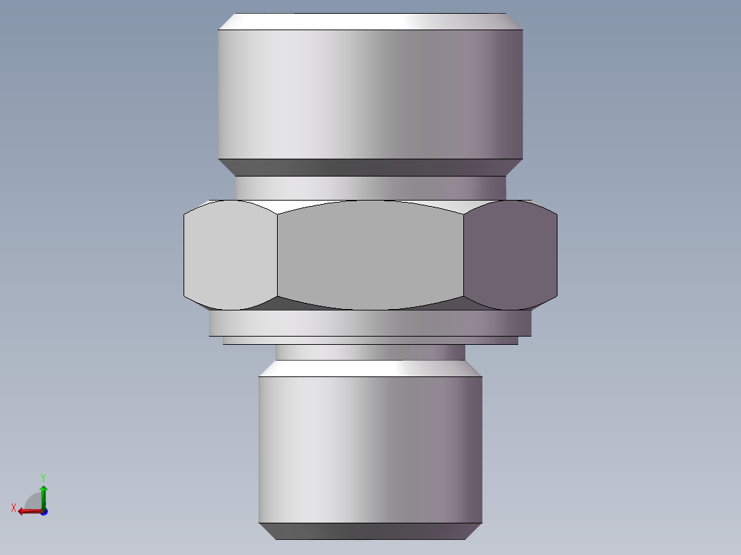英制管螺纹ED密封、1CB-18-04WD后视图