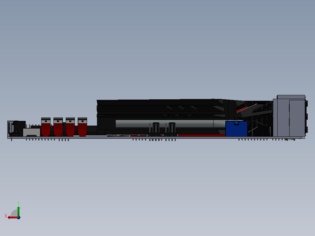 电路板、主板(40)后视图