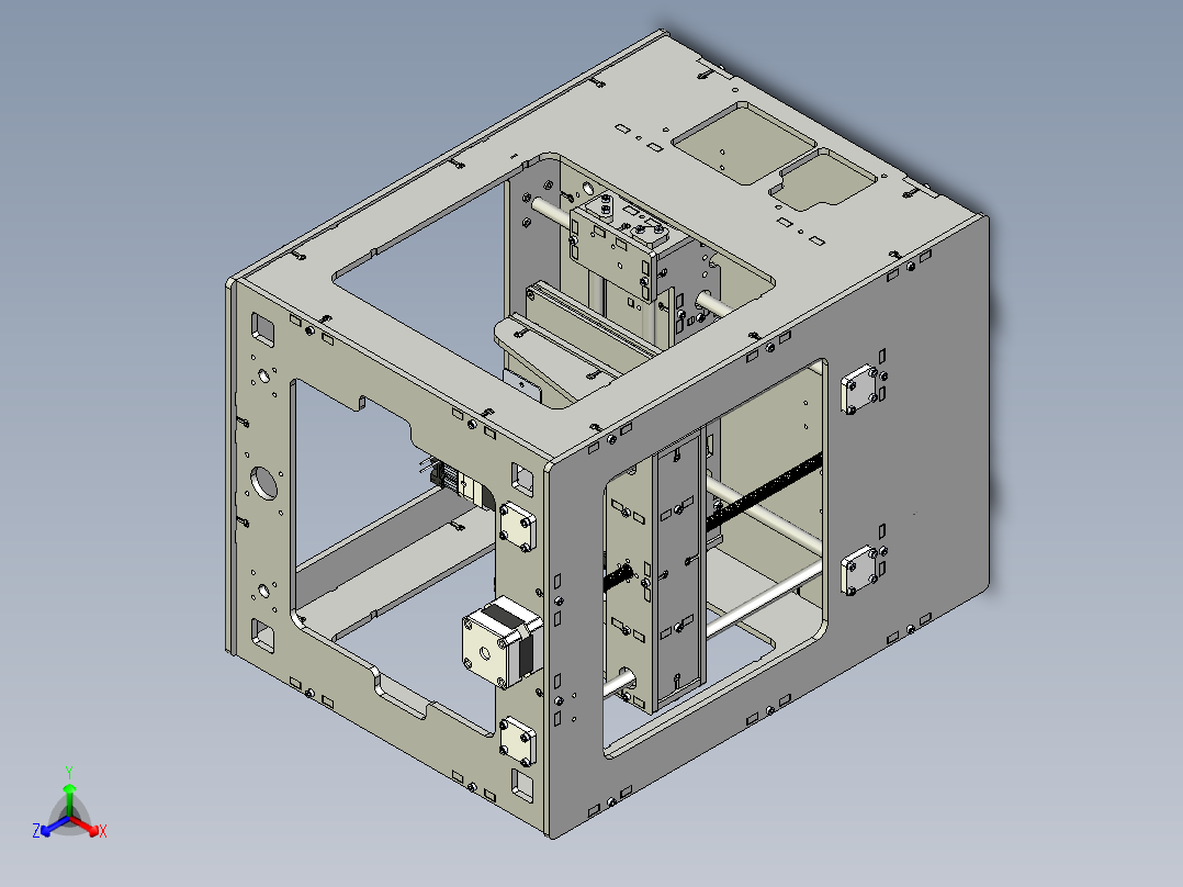 A2004795-MakerBot 3D打印机正等轴测图