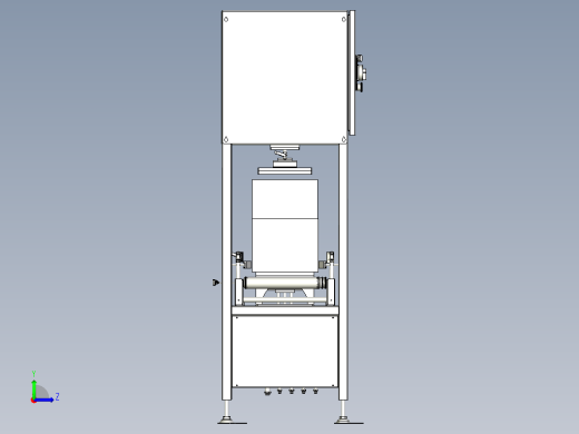 震动压箱机左视缩略图