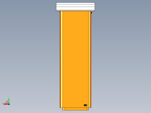 微型应急站三维模型后视缩略图
