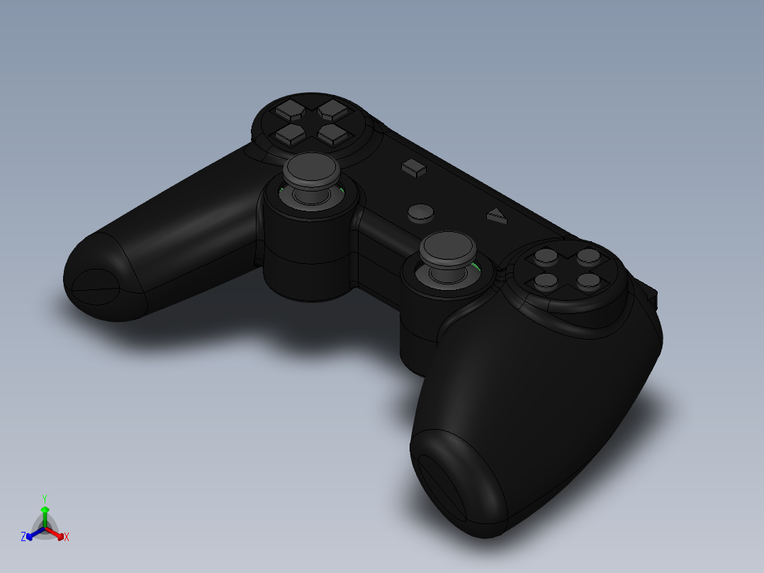 控制器-152正等轴测图