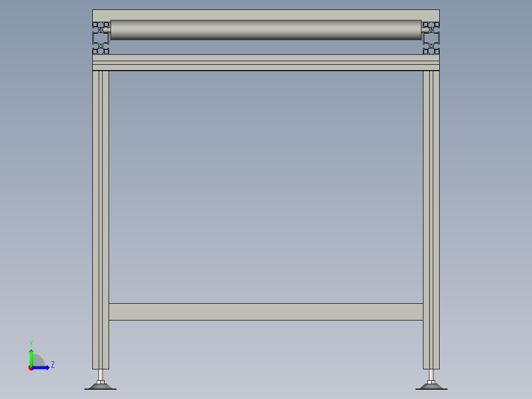 A-手推滚筒线-00左视图