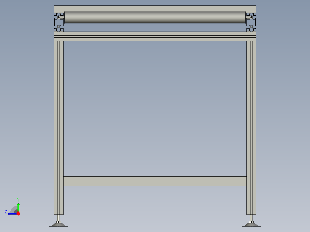 A-手推滚筒线-00右视图