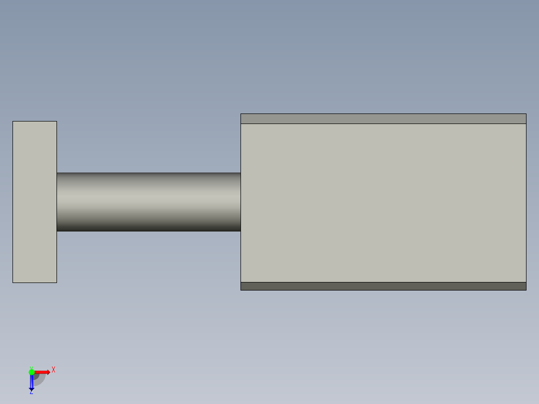 气缸TCL32x40S(0CMSG-2)-2俯视图