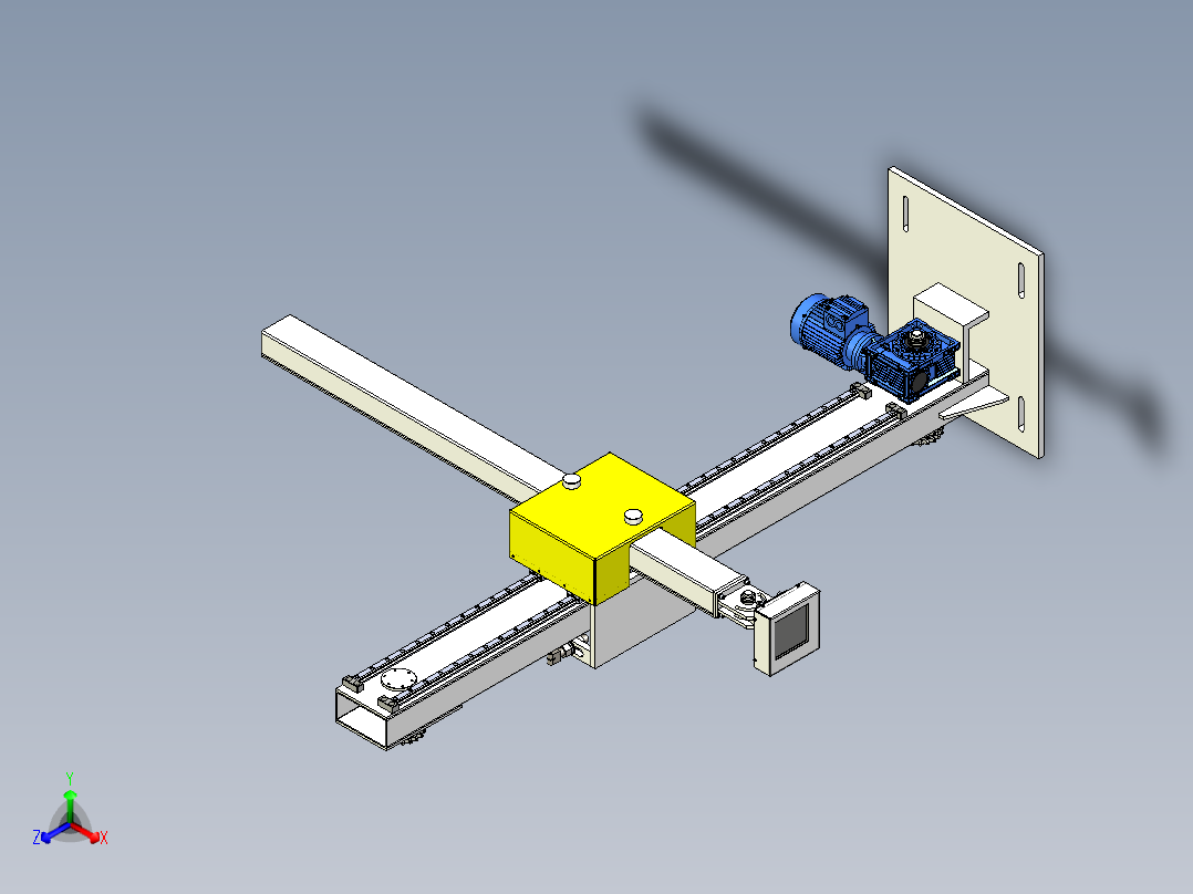 X射线平板探测器架车