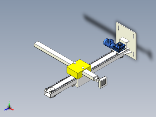 X射线平板探测器架车