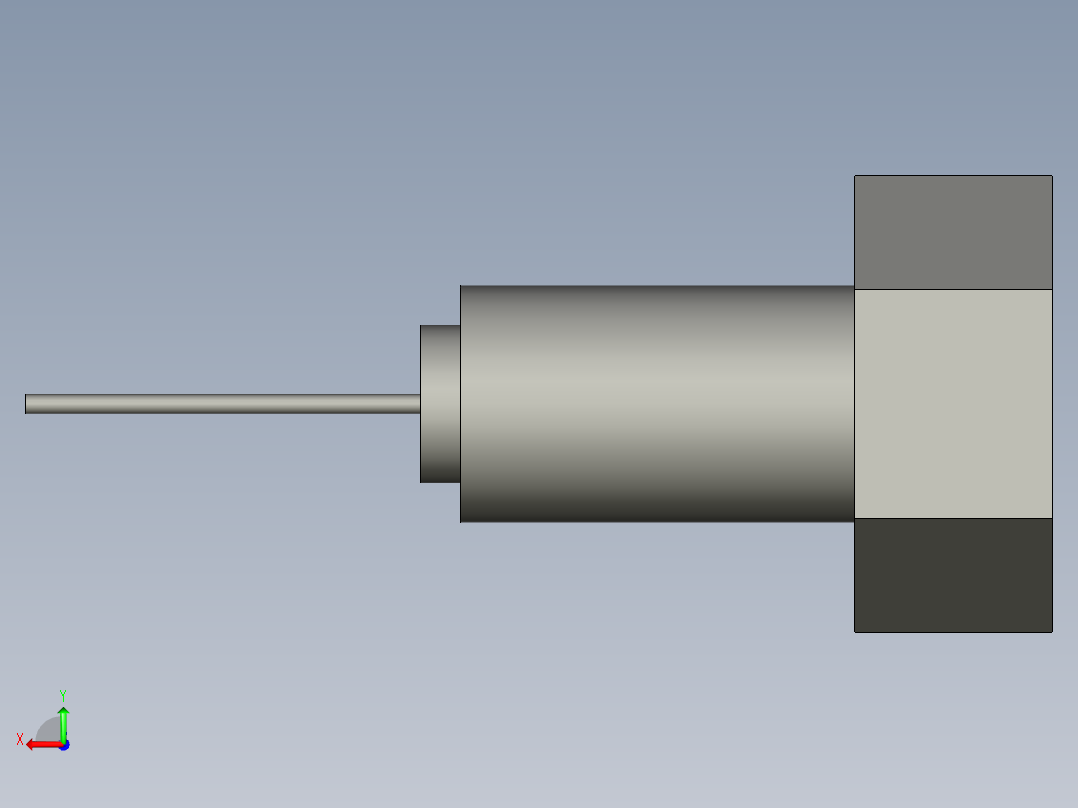 直角光纤反射式-LRC-6V2-Z后视图