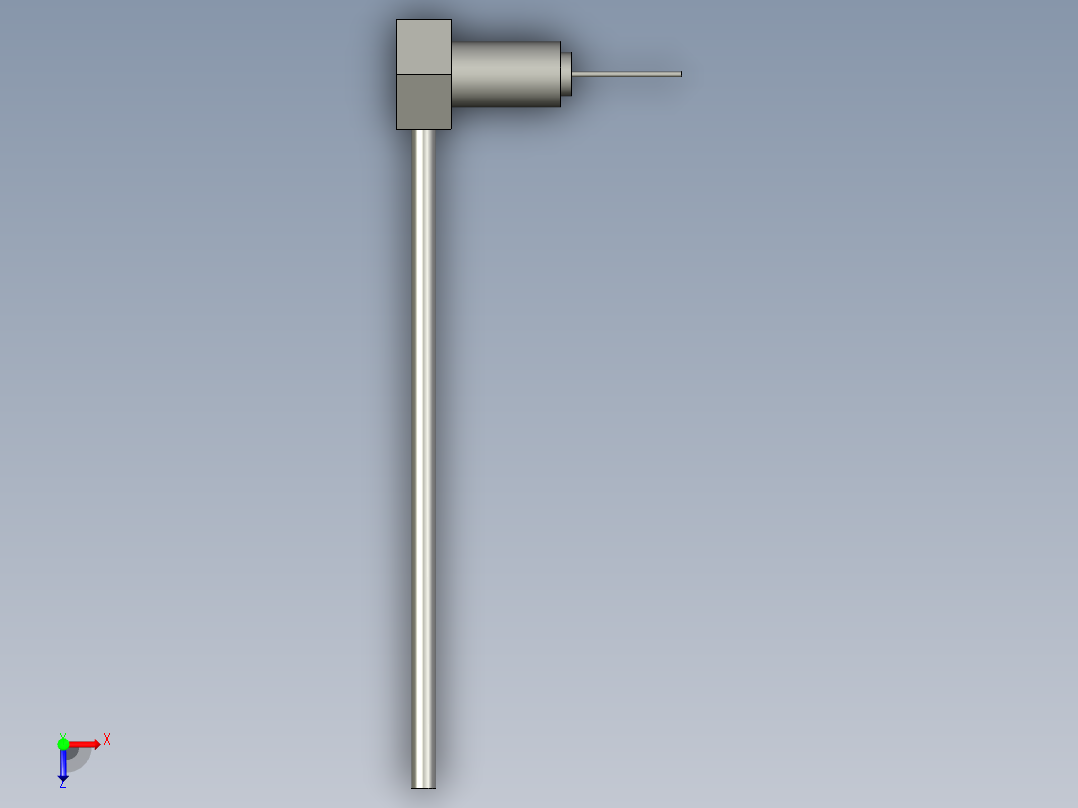 直角光纤反射式-LRC-6V2-Z俯视图