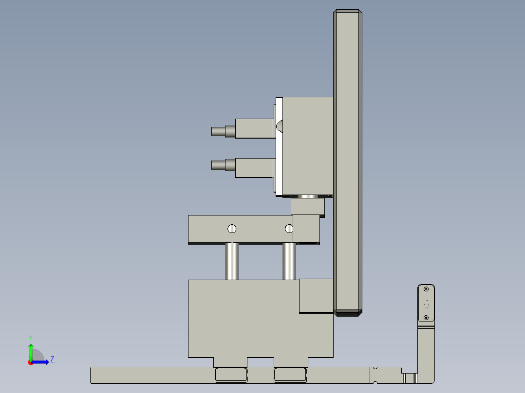 18S2016PCM上料夹左视图