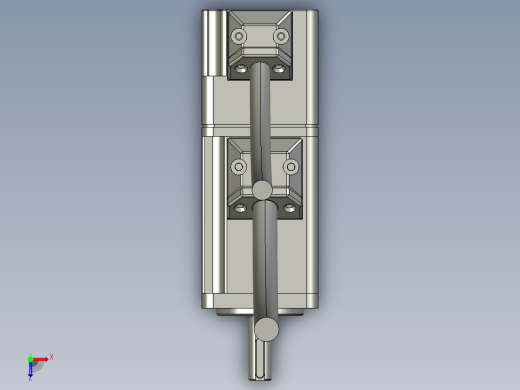 汇川100W伺服电机-MS1H1-10B30CB-A332Z俯视缩略图
