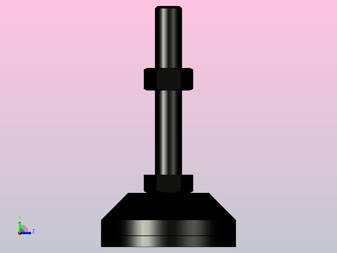 脚杯WAL02-D60-M12-L75左视图