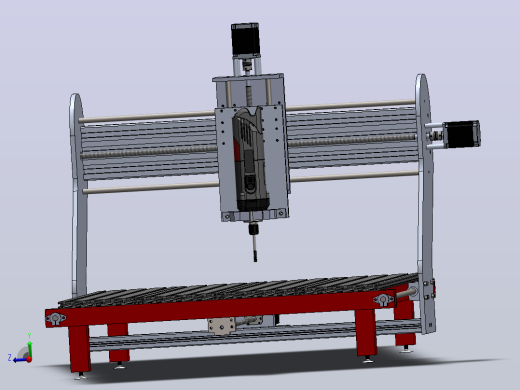 CNC milling 3 轴